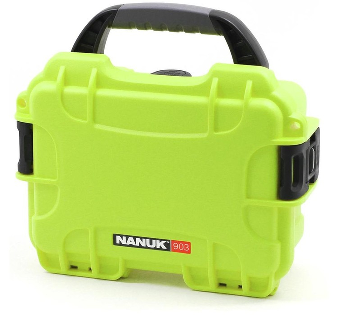 Водонепроницаемый пластиковый кейс Nanuk Case 903 Lime (903S-000LI-0A0) - изображение 1