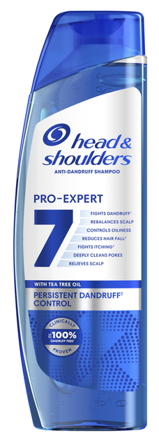 Акція на Шампунь проти лупи Head & Shoulders Pro-Expert 7 Контроль за непіддатливою лупою 250 мл від Rozetka