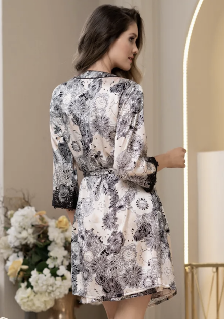 Короткий халат Mia-Amore 3747 40(XS) Принт - изображение 3