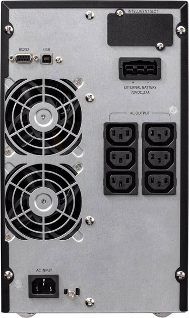 UPS Eaton 9E2000I Online UPS Tower 2000 VA/1600W Input C14 Output 6xC13 (9E2000I) - obraz 3
