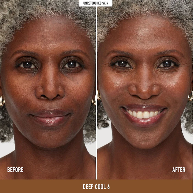 Тональна основа-сироватка Bareminerals Original Pure Serum Liquid Foundation SPF 20 Deep Cool 6 30 мл (194248098162) - зображення 3