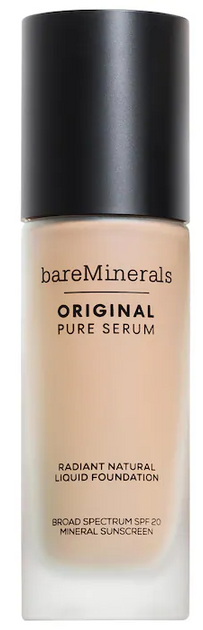 Podkład-serum do twarzy Bareminerals Original Pure Serum Liquid Foundation SPF 20 Fair Cool 1.5 30 ml (194248097820) - obraz 1