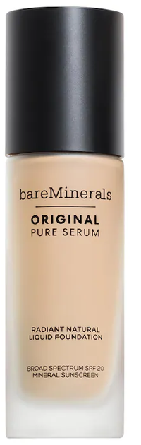 Тональна основа-сироватка Bareminerals Original Pure Serum Liquid Foundation SPF 20 Fair Neutral 1.5 30 мл (194248097844) - зображення 1