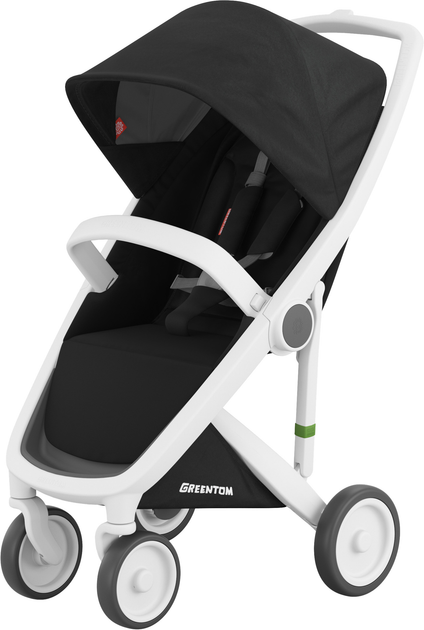 Прогулочная коляска Greentom Classic Black-White (8718858972340) - изображение 1