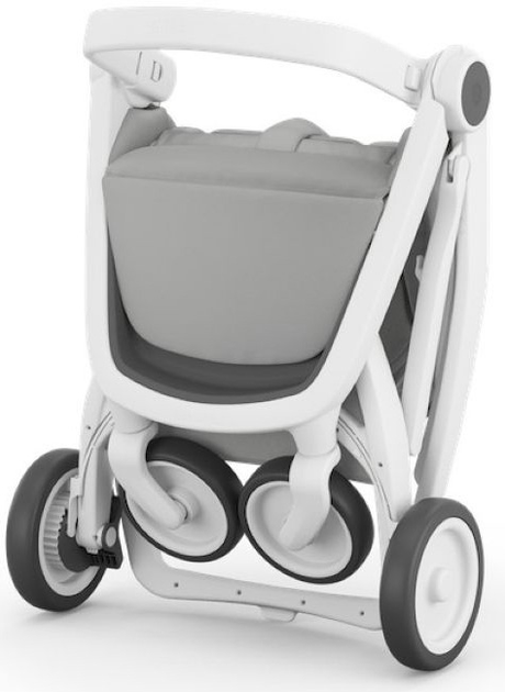 Прогулочная коляска Greentom Classic Grey-White (8718858972302) - изображение 4