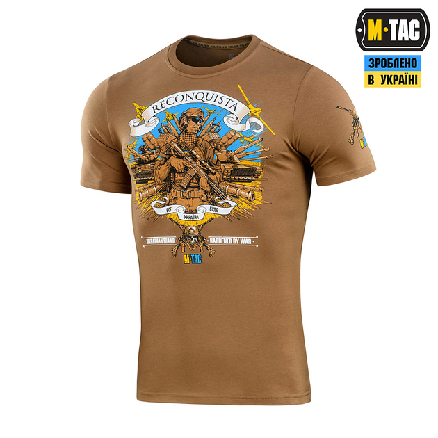 Футболка Reconquista M-Tac Coyote Brown 2XL - зображення 1