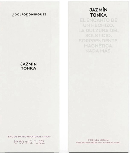 Woda perfumowana damska Adolfo Dominguez Jazmin Tonka - obraz 3