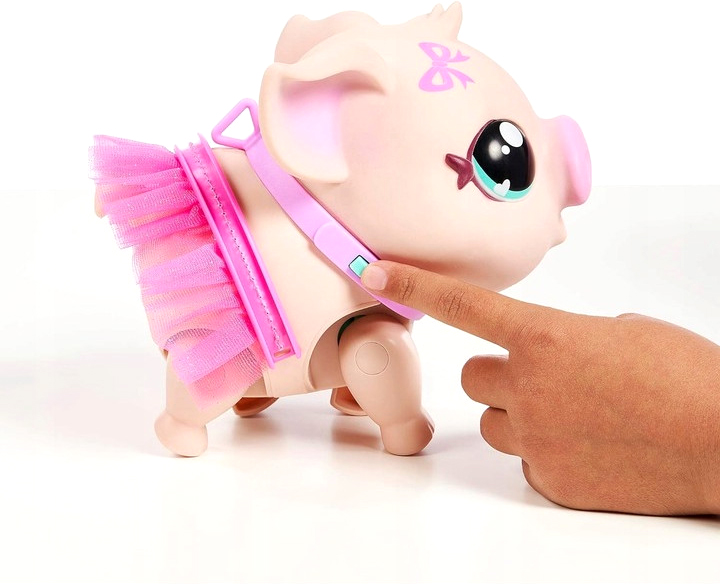 Figurka interaktywna Cobi Little Live Pets Świnka Baletnica (5902251500009) - obraz 6