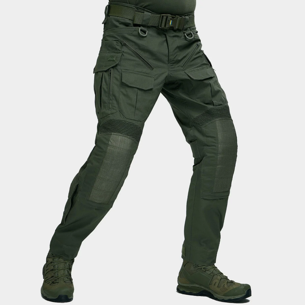 Штурмовые штаны UATAC Gen 5.4 Олива Original с наколенниками L - изображение 1
