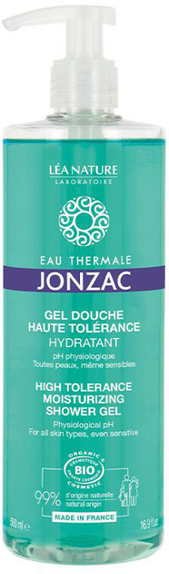 Гель для душу Eau Thermale Jonzac High Tolerance Moisturizing Shower Gel 500 мл (3517360024449) - зображення 1
