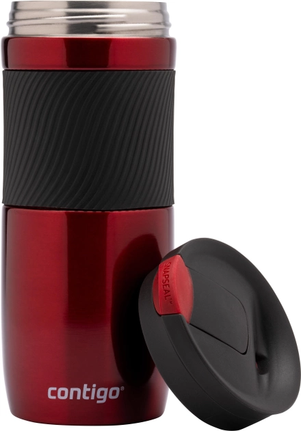 Kubek termiczny Contigo Byron czerwony 470 ml (2095632) - obraz 1