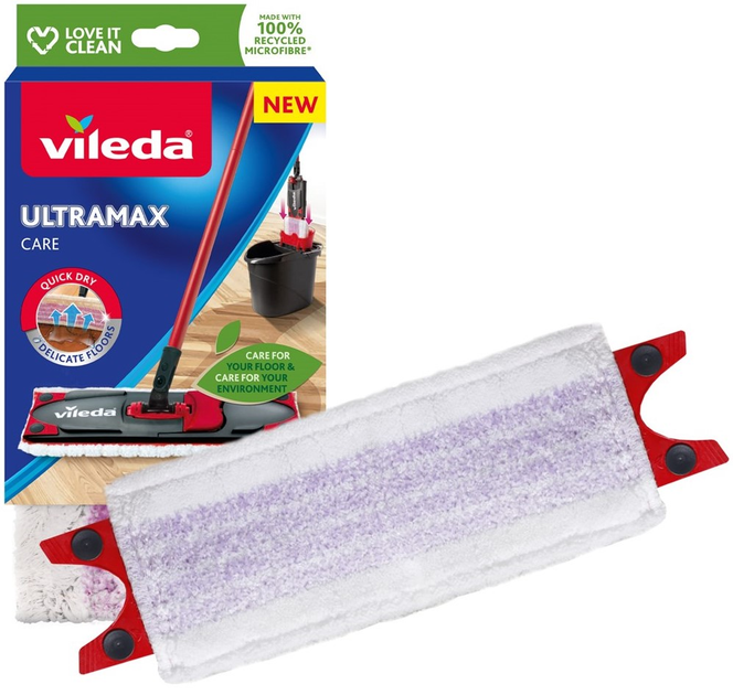 Змінна насадка до швабри Vileda Ultramax Care (4023103242555) - зображення 1