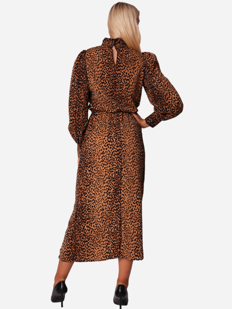 Sukienka midi jesienna damska Ax Paris DA1709 XL Camel (5063259036119) - obraz 2