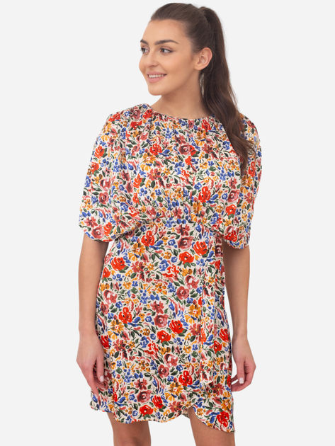 Плаття коротке літнє жіноче Ax Paris DA1752 XL Різнокольорове (5063259051693) - зображення 1