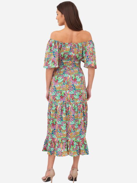 Плаття міді літнє жіноче Ax Paris DA1764 XL Різнокольорове (5063259055332) - зображення 2