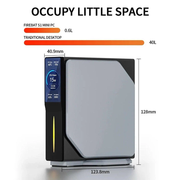 FIREBAT ミニPC N100 メモリ16GB ストレージ512GB Amazon.co.jp: ミニ