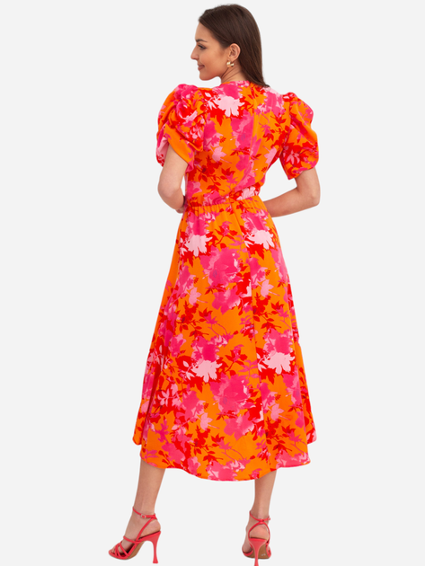 Плаття міді літнє жіноче Ax Paris DA1718 S Рожеве (5063259044664) - зображення 2