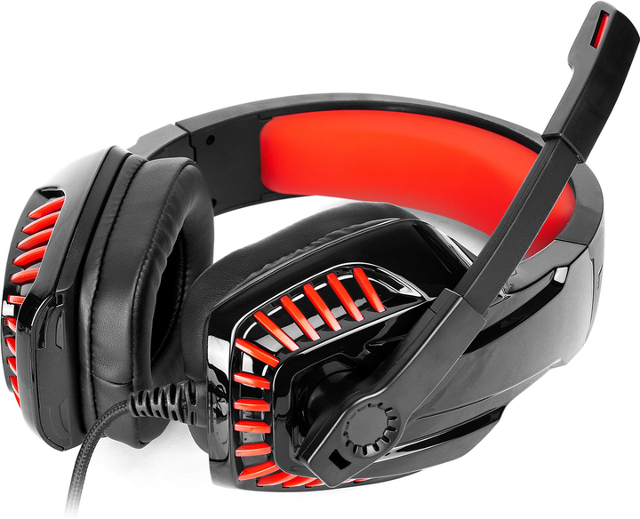 Навушники Real-El GDX-7650 Black-red (EL124100043) - зображення 8