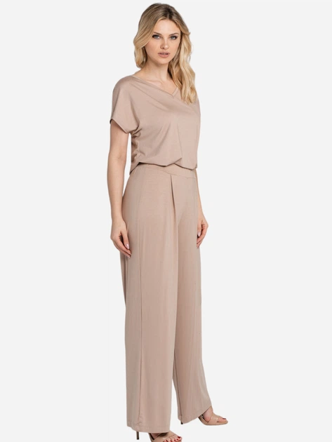 Spodnie dzwony damskie Kalite Look Torre 265 L-XL Beżowe (5903999316761) - obraz 5