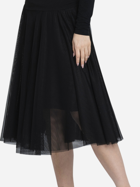 Spódnica tiulowa damska plisowana Kalite Look Tiulove 150 S Czarna (5903999316938) - obraz 10