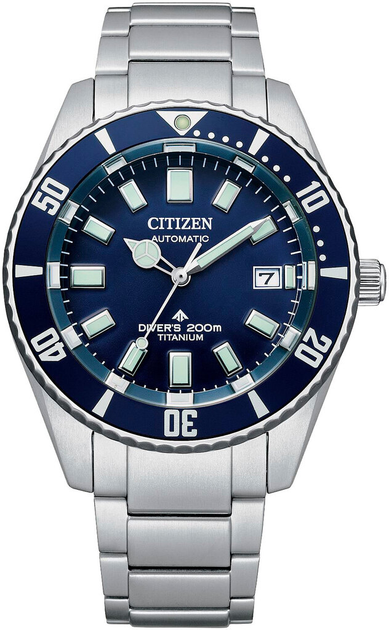 Мужские часы CITIZEN Promaster Dive Automatic NB6021-68L + футляр Diver Bottle - изображение 1