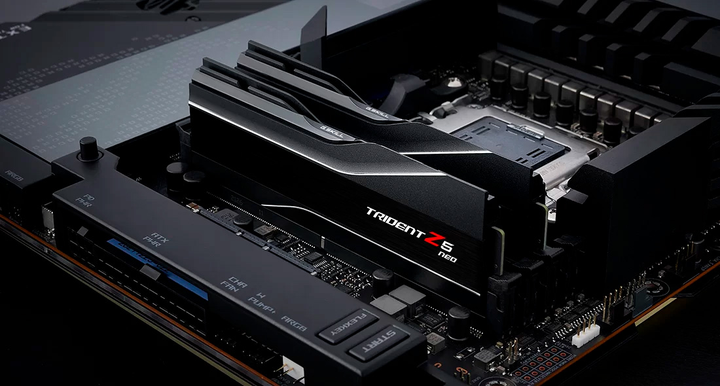 Pamięć RAM G.Skill DDR5-6000 65536MB PC5-48000 (zestaw 2x32768) Trident Z5 Neo (F5-6000J3040G32GX2-TZ5N) - obraz 4