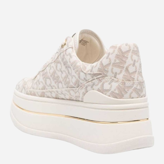 Sneakersy damskie na wysokiej platformie Michael Kors MKO43R4HYFS1B-150 42.5 Beżowe (197677111181) - obraz 3