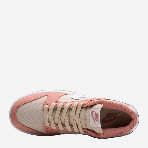 Sneakersy damskie do kostki Nike Dunk Low Retro FB8895-601 38 Beżowy/Brzoskwiniowy (196975544868) - obraz 4