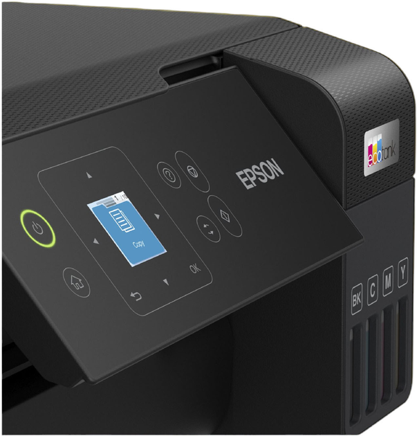 Urządzenie wielofunkcyjne Epson EcoTank L3560 3-in-1 A4 Black (C11CK58403) - obraz 3
