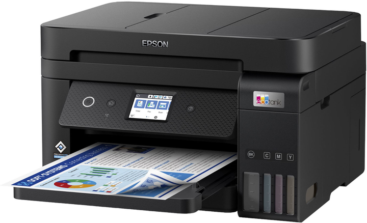 Urządzenie wielofunkcyjne Epson EcoTank L6290 Inkjet A4 Black (C11CJ60404) - obraz 5