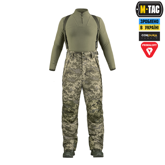 Зимние брюки Primaloft MM14 M/L M-Tac Alpha - изображение 2