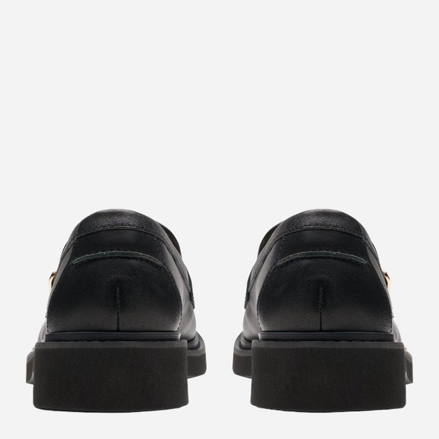 Loafersy damskie skórzane Clarks CLA26176778 38 Czarne (5063090721038) - obraz 4