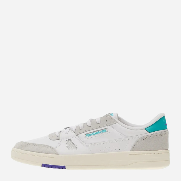 Tenisówki męskie skórzane Reebok LT Court IE9386 40.5 Biały/Szary (4066751629071) - obraz 1