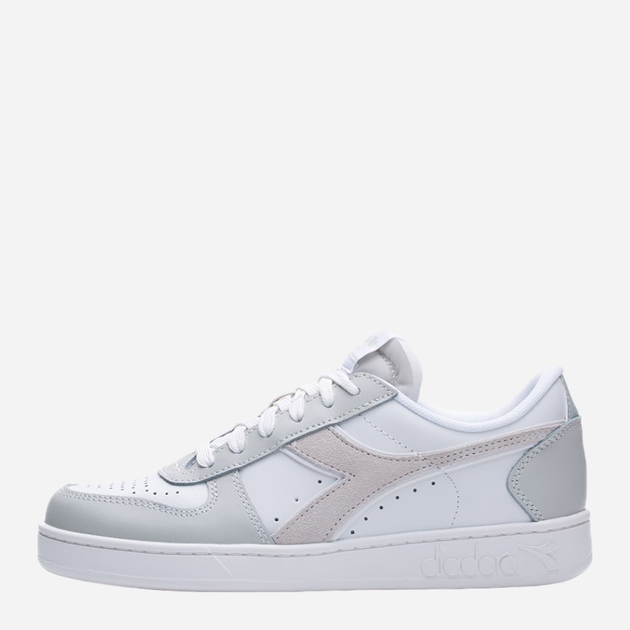 Tenisówki damskie skórzane Diadora Magic Basket Low Leather W 179015-C3134 38.5 Białe (8053607430451) - obraz 1