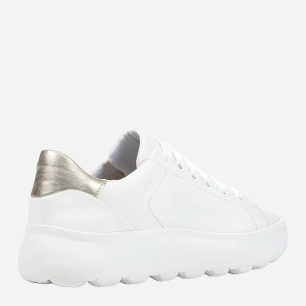 Жіночі кеди низькі Geox GEOD35TCB085Y2C0232 41 Білі (8056206114920) - зображення 3