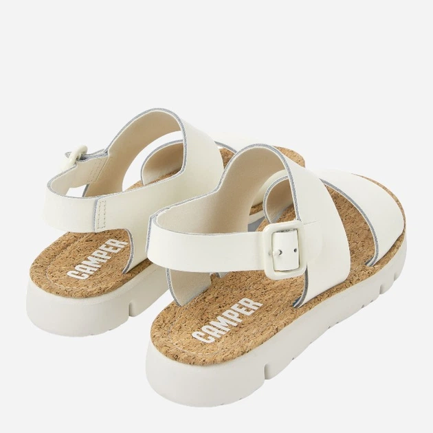 Sandały damskie skórzane Camper CMPK201038-015 40 Białe (8432936361443) - obraz 3
