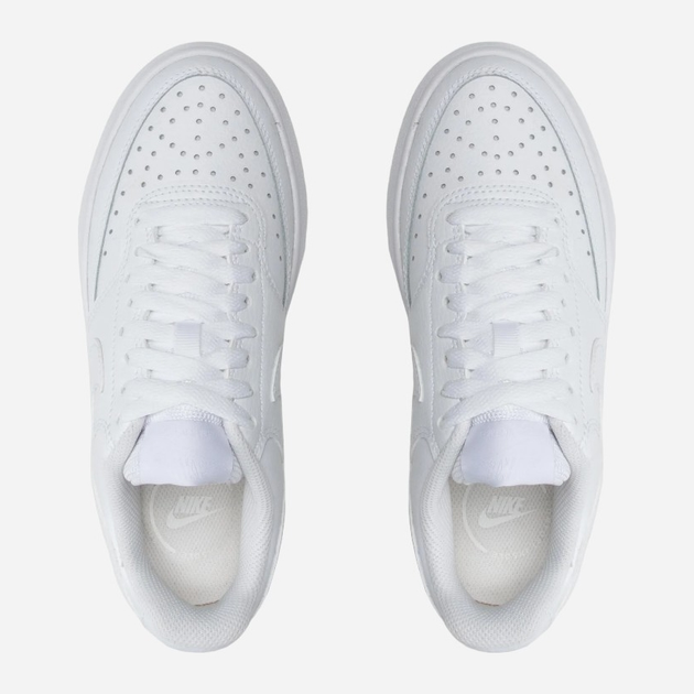 Sneakersy damskie na platformie Nike NIKEDM0113-100 37.5 Białe (195237045198) - obraz 4