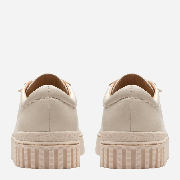 Sneakersy damskie na platformie Clarks CLA26176437 37 Beżowe (5063090855160) - obraz 4