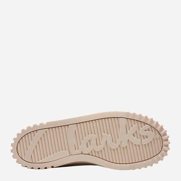 Sneakersy damskie na platformie Clarks CLA26176437 39.5 Beżowe (5063090855207) - obraz 6