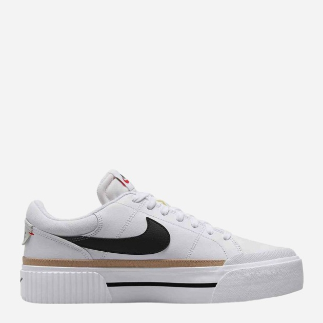 Tenisówki damskie na platformie Nike NIKEDM7590-100 36.5 Białe (196149219066) - obraz 1