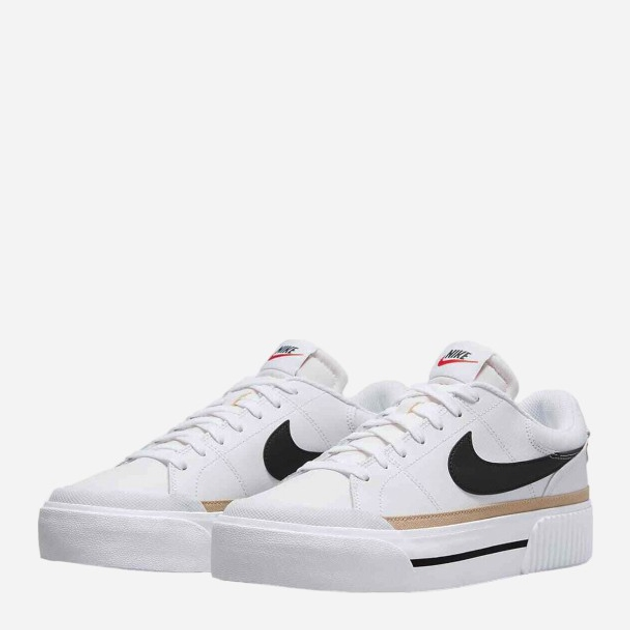 Tenisówki damskie na platformie Nike NIKEDM7590-100 41 Białe (196149219134) - obraz 2