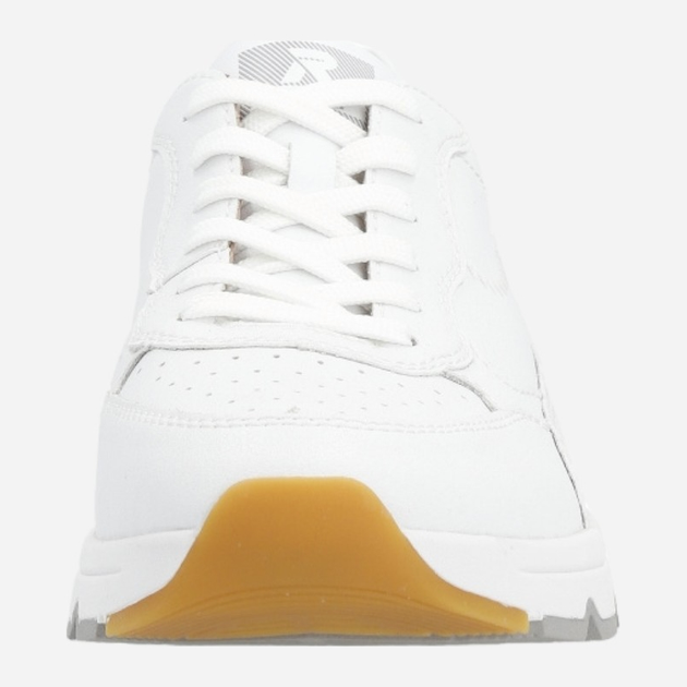 Sneakersy męskie RIEKER REVU0901-80 42 Białe (4061811345014) - obraz 4