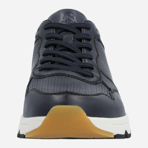Sneakersy męskie RIEKER REVU0900-14 43 Ciemnogranatowe (4061811750368) - obraz 4