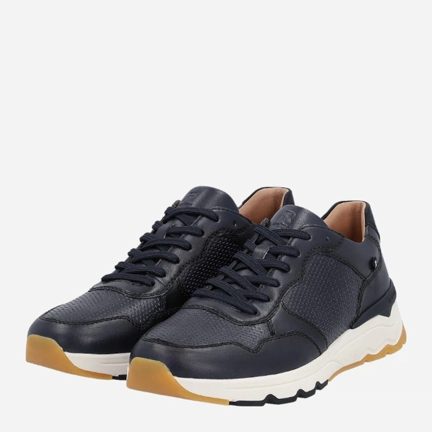 Sneakersy męskie RIEKER REVU0900-14 45 Ciemnogranatowe (4061811750382) - obraz 3