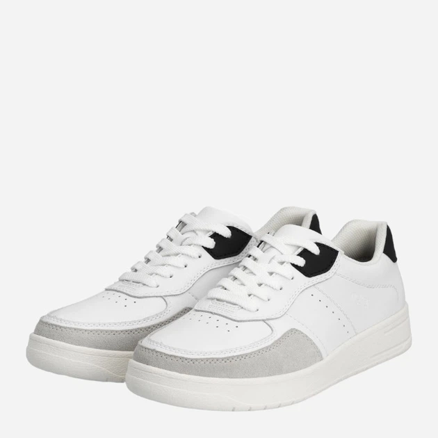 Чоловічі кеди низькі RIEKER RIEB7806-80 45 Білі (4061811761326) - зображення 3