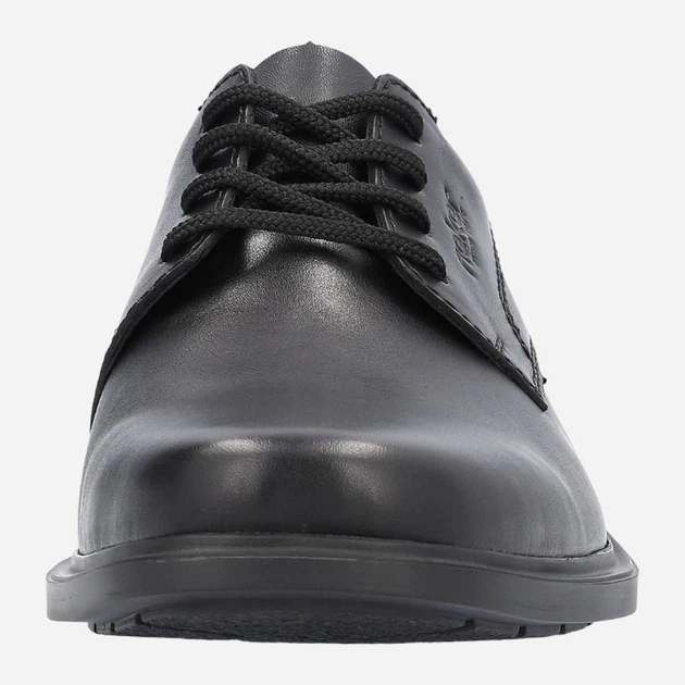 Buty derby męskie RIEKER RIEB0001-00 40 Czarne (4061811752010) - obraz 4