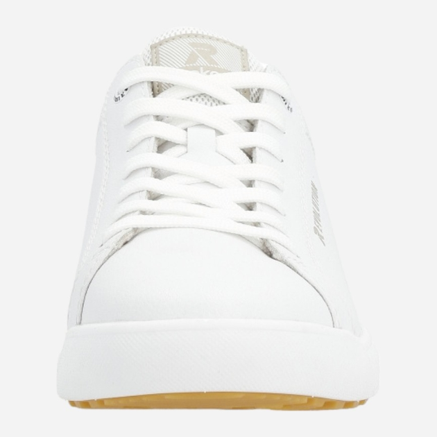 Sneakersy męskie do kostki RIEKER REVU1100-80 44 Białe (4061811780143) - obraz 5
