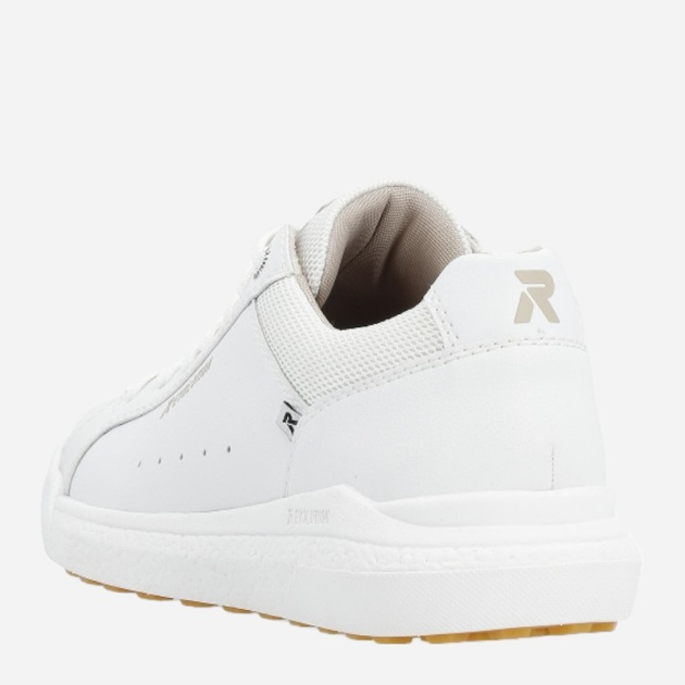 Sneakersy męskie do kostki RIEKER REVU1100-80 44 Białe (4061811780143) - obraz 6