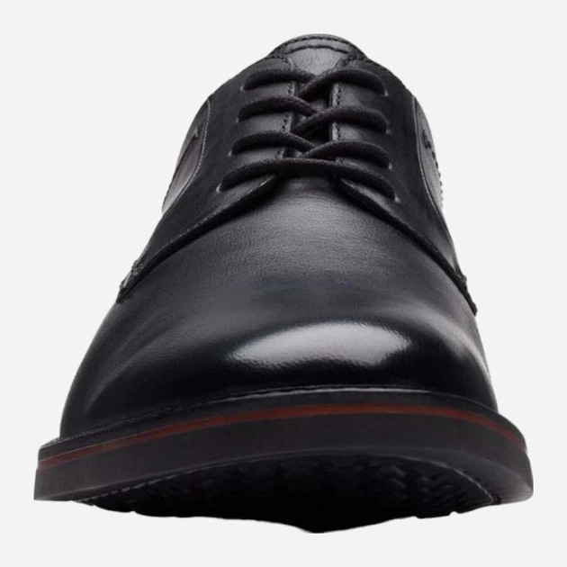 Чоловічі дербі Clarks CLA26173608 41.5 Чорні (5063090257056) - зображення 4