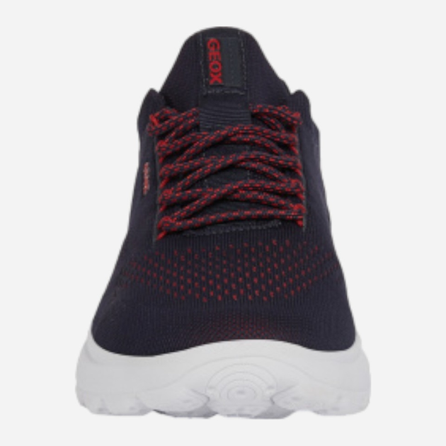 Sneakersy męskie Geox GEOU15BYA0006KC4064 43 Czarny/Czerwony (8050036090577) - obraz 3